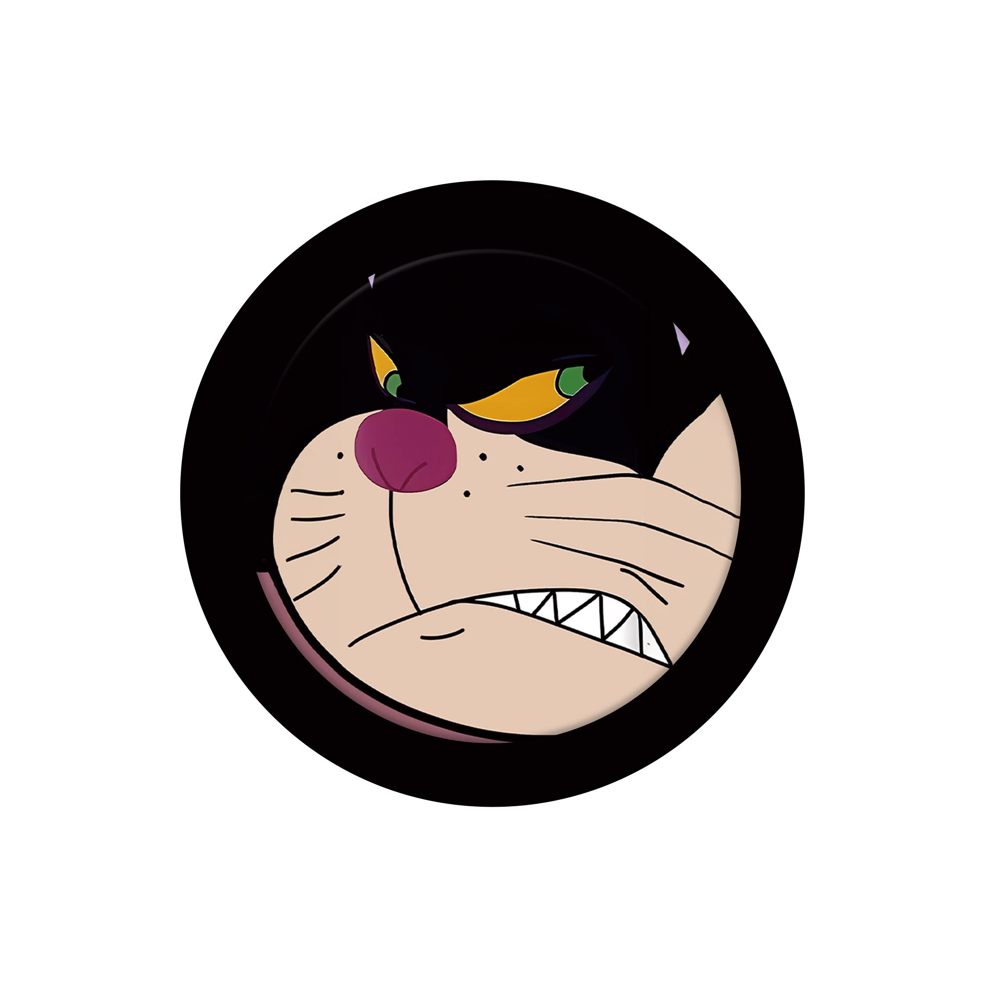 Cartoon Cat Character iPhone Case