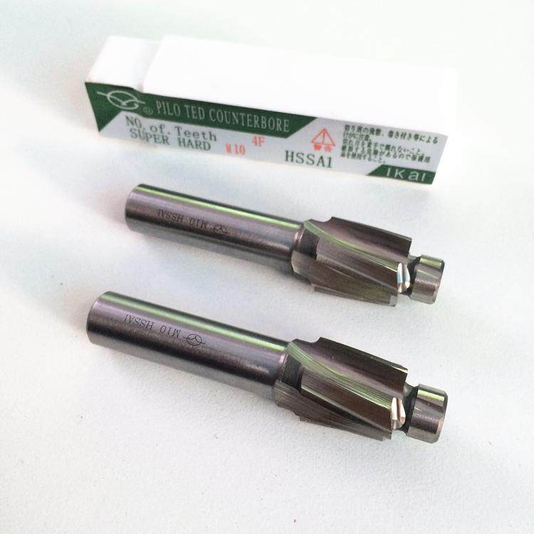 Ihai Sinkhole Milling Cutter Sinkhole Drilling Flat-bottomed Countersink M3M4M5M6M8M10M12M14M16M18