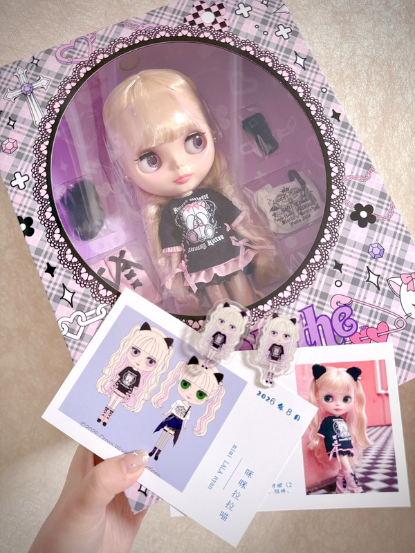 【New Product in Stock】Blythe August Topshop Limited Edition Mimi Lala Nyan Mimi Lala Meow 【New Product in Stock】Blythe August Topshop Limited Edition Mimi Lala Nyan Mimi Lala Meow