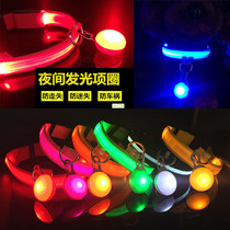 Pet Night Safety Flashlight Dog Cat Collar Leads Lights