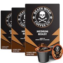 Death Wish Coffee Medium Roast Pods (30 Count)