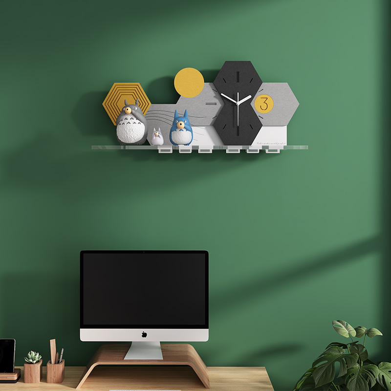 Modern minimalist minimalist clock wall clock living room home fashion clock 2021 new decorative wall clock light luxury style