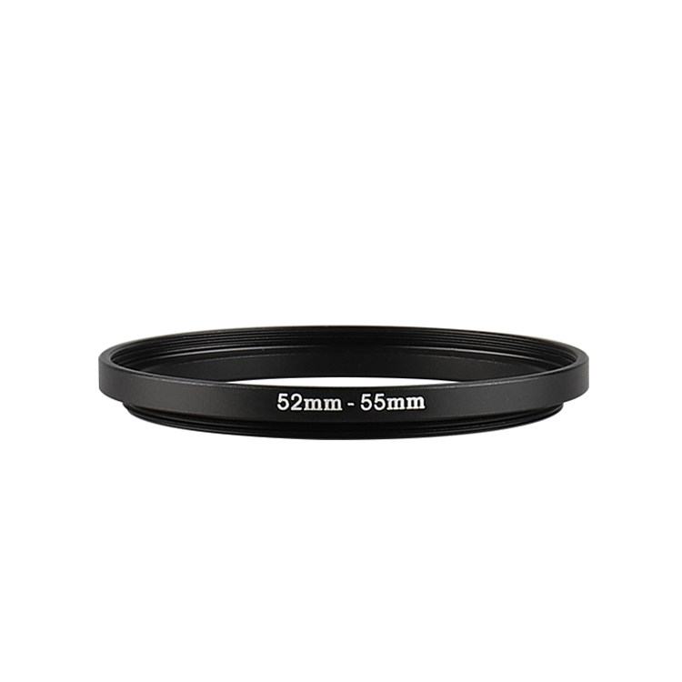 52mm-55mm Filter Lens Switching Ring UV Polarising Star Light Close to Regent Lens Conversion Interface Ring Swap Metal Ring