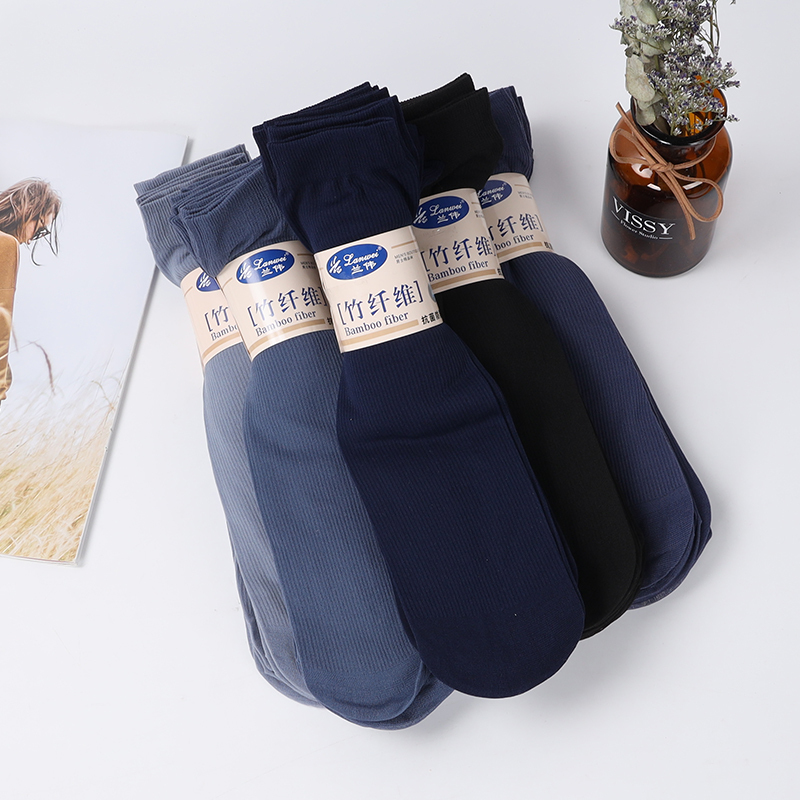 100 Pairs of Disposable Socks for Men Wholesale Summer Thin Silk Socks Short Tube Travel Socks Breathable and Sweat-Absorbent