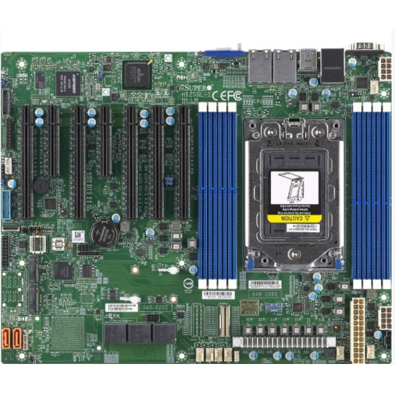 Одноканальная серверная IPFS-материнская плата AMD серии EPYC 7002 Ultra-micro H12SSL-I с интерфейсом IPFS Изображение 1
