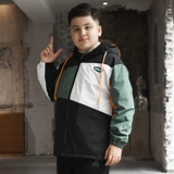 Демисезонный пуховик, толстовка с капюшоном для мальчиков, мужская осенняя куртка, детская одежда, подходит для подростков, оверсайз