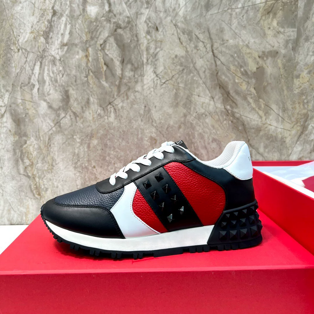 Покупка Valentino Valentino 23SS новая мода низкопрофильные обувь на шнуровке с толстой подошвой повседневные кроссовки для мужчин