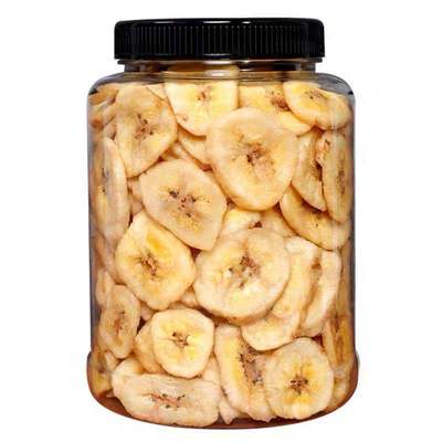 香蕉片干散装500g水果香蕉片办公室休闲零食蜜饯果干非油炸100g