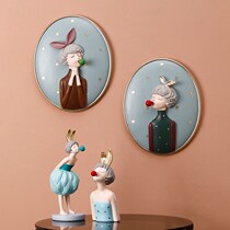 Nordic Living Room Decoration Painting Sofa Background Wall Mural Modern Light Lavish Bedroom Genguan Wall Decoration Hanging Paintings