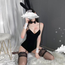 Sex pajamas Sexy transparent lace short skirt small chest free temptation passion underwear set bed tease