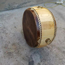 Authentic Yellow Bull Leather Open Seal Pan Drum Natural Wood White Stubble Drum Beat Drum Beat Drum Beat Drum Beat of the Giant Drum of the Authentic Wood White Stubble Drum