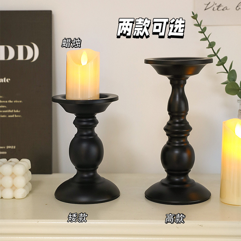 Home Electronic Candle Incense Christmas Candleholder Base Advanced Sensational Retro Romantic Photo Decorations Small Pendulum-Taobao