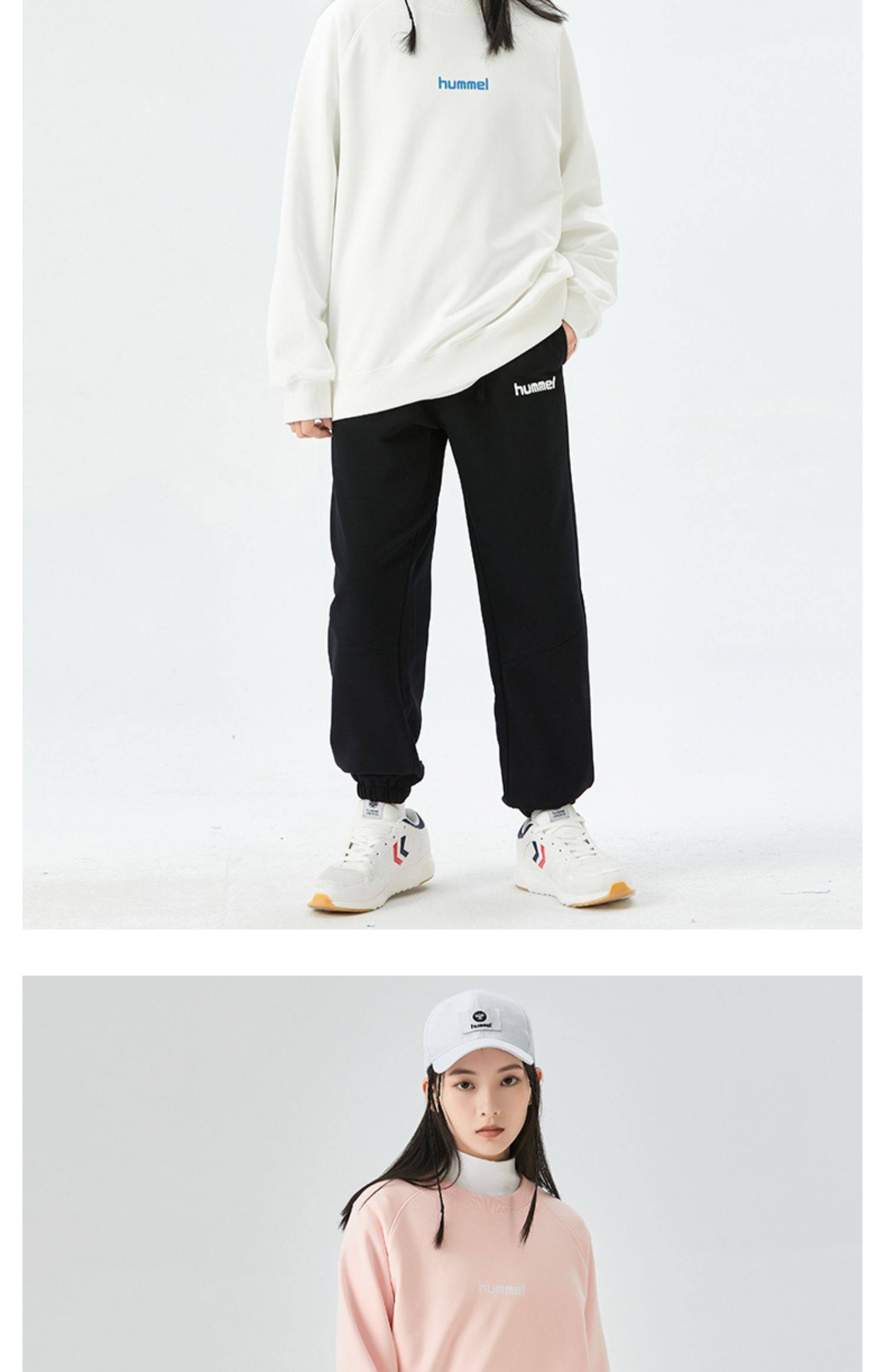 Hummel 大黄蜂 23年春季款 腰果印花 情侣款 运动套装 天猫优惠券折后¥239包邮(¥309-70)5色可选