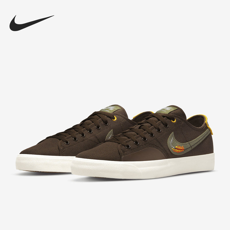 Nike/Nike Genuine Sb Blazer Court Men's and Women's Casual Canvas Shoes Cz5605-200