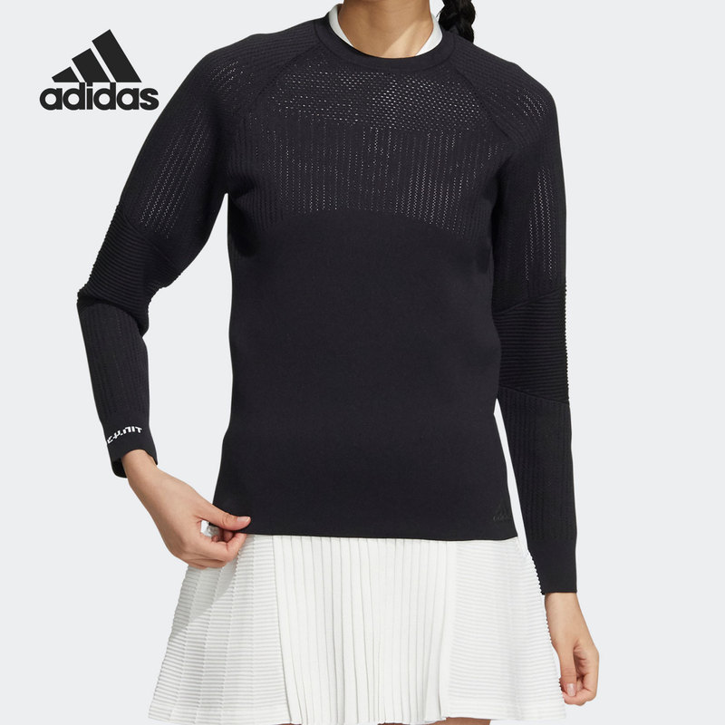 Adidas/Adidas Women's Golf Sports Pullover Woolen Top Hb3569 Adidas/Adidas Women's Golf Sports Pullover Woolen Top Hb3569