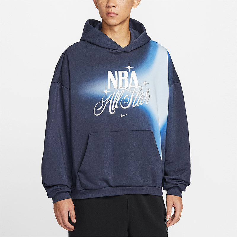 Nike/Nike Genuine Dri-Fit Nba Men's Training Hooded Classic Sweatshirt Pullover Hv6555-419