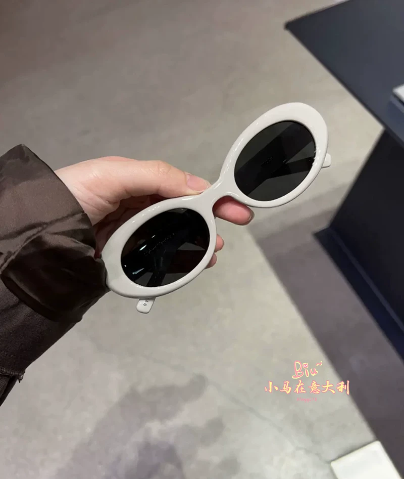 [Maison Margiela x GENTLE MONSTER GM совместный бренд овальные солнечные очки MM005]