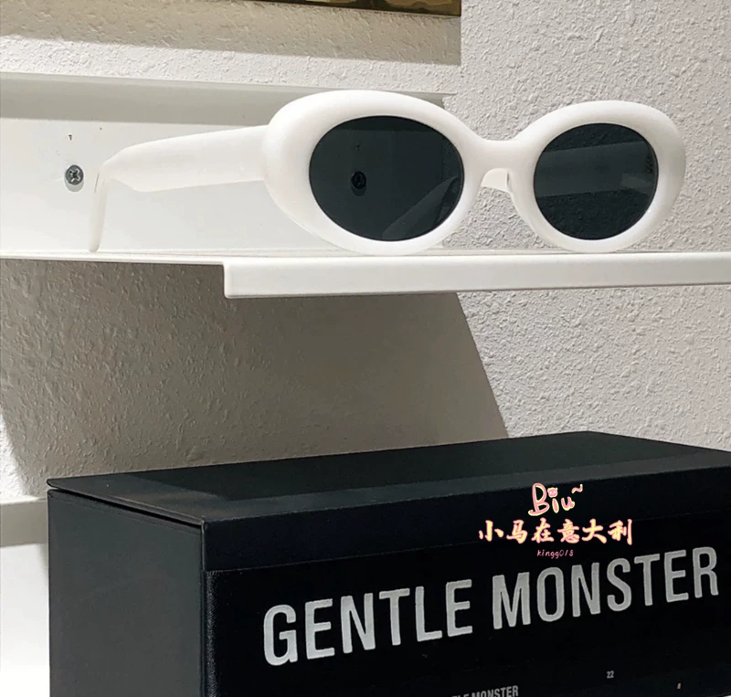 [Maison Margiela x GENTLE MONSTER GM совместный бренд овальные солнечные очки MM005]