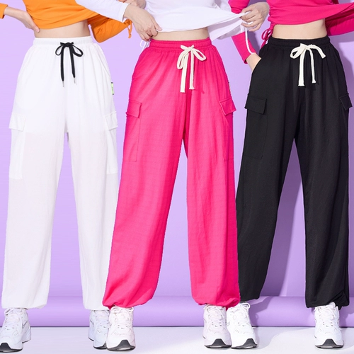 Тонкие штаны для спортзала, свободный крой