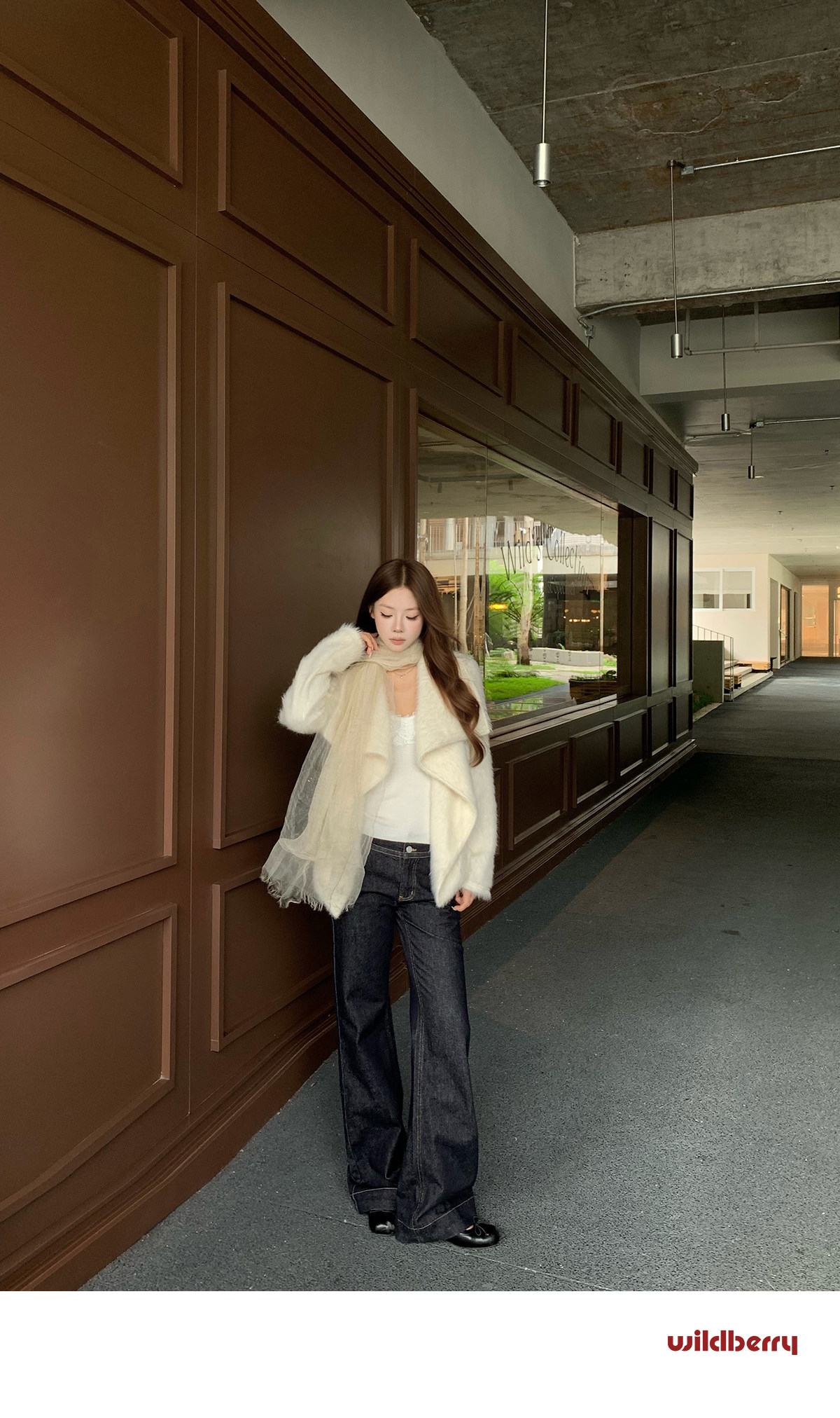 Wildberry Cropped Fleece Big Lapel Jacket