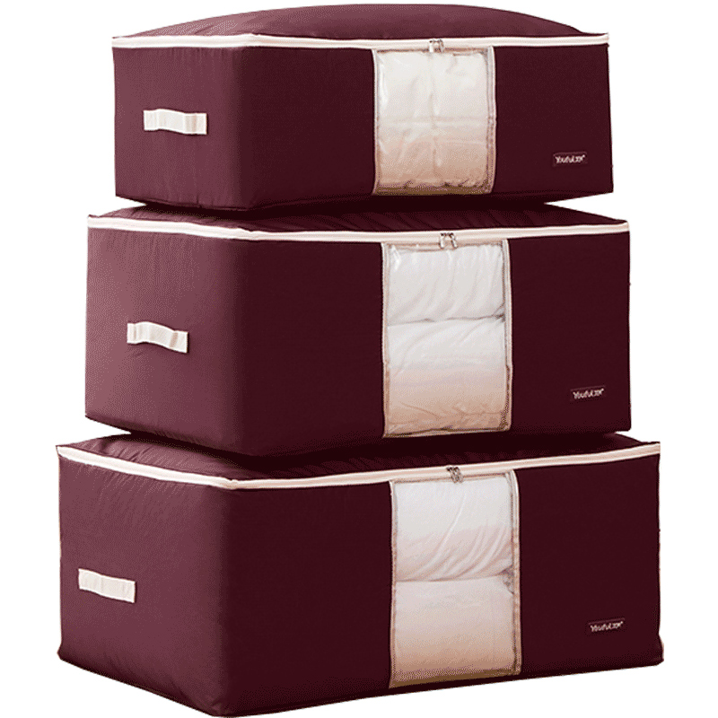 Three-year-two-class quilted bag cotton quilted by bag Oxford cloth clothes cashier bag Moving Bag bag finishing bag Clothing