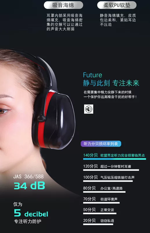 chụp tai chống ồn cao cấp Bịt tai cách âm công nghiệp giá đỡ tai nghe chống ồn ngủ cao cấp trống bịt tai chuyên dụng giá đỡ ngủ chống ồn công nghiệp trống tai chụp chống ồn chụp tai chống ồn 3m