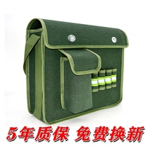 Canvas kit thickened wear-resistant large repair hardware storage bag large capacity woodworking multifunctional plumber bag