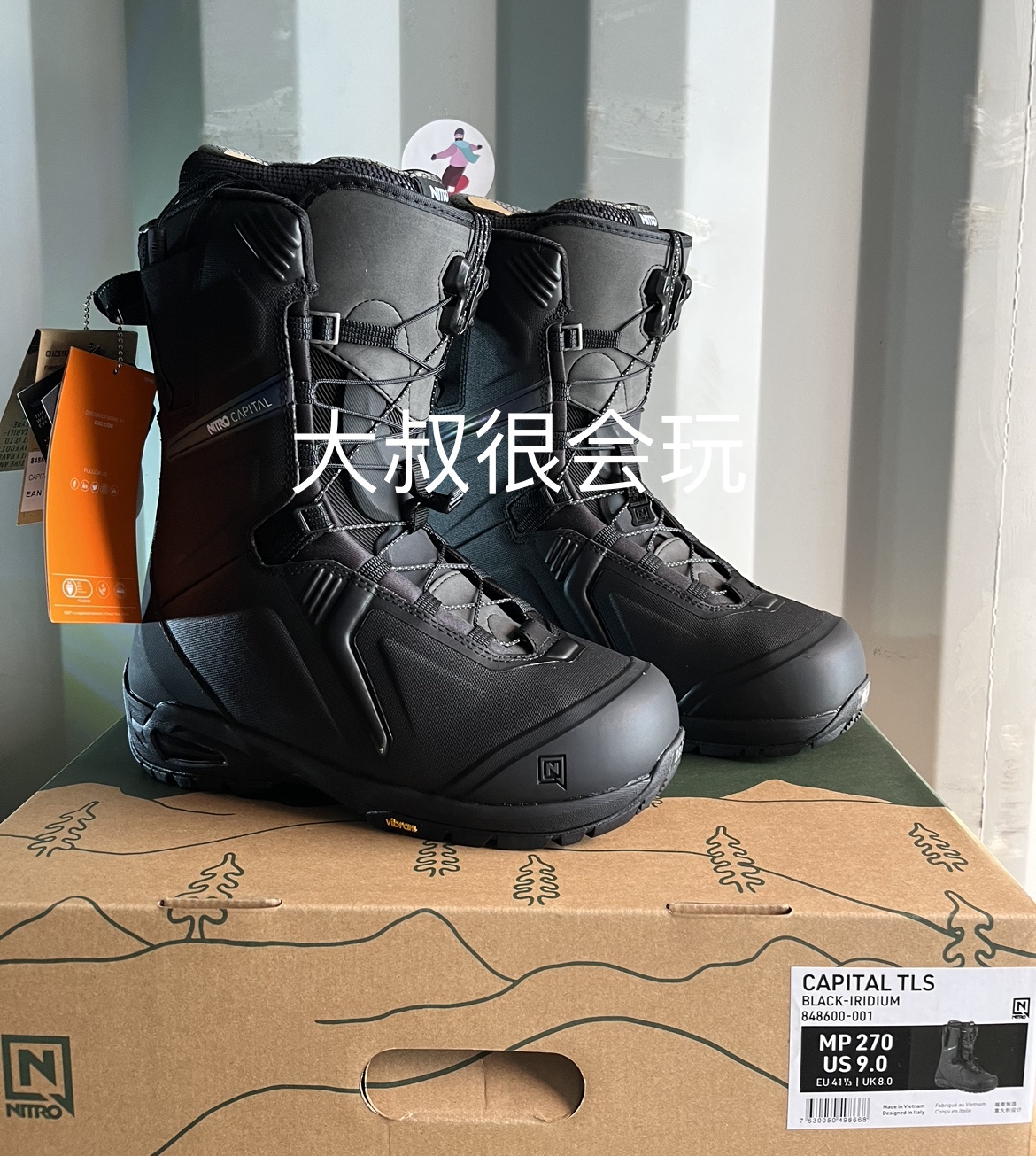 22 23 New spot NITRO Nitro CAPITAL TLS _ IRIDIUM Ski Snow Snow Shoes