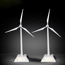 Wind turbine model windmill ornaments toy solar science experiment rotating teaching aids interest Enlightenment creativity