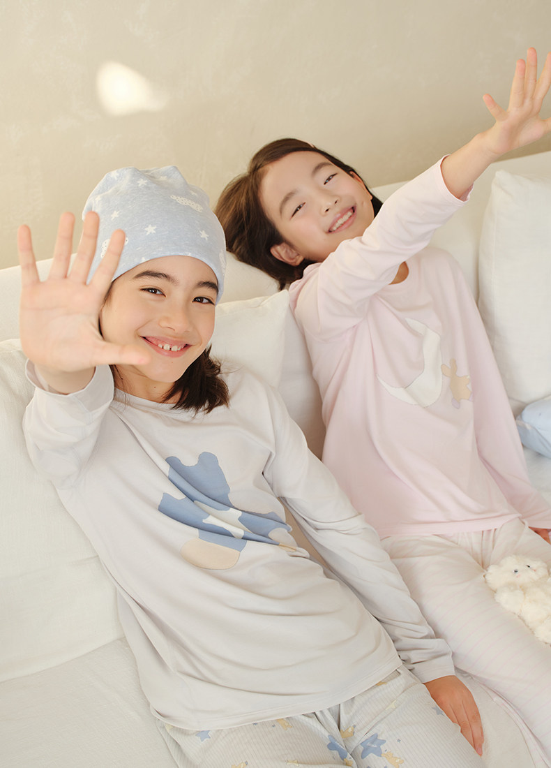 [Recommended by Zhu Dan] Likeuu Kidsren's Pajamas, Boys' and Girls' Home Clothes, 2026 New Family Modal Nightgown — 26