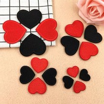 Love subsidy fashion clothes patch cloth stickers down jacket jeans decoration repair holes embroidery decals