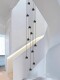Staircase Chandelier Loft Duplex Villa Living Room Hollow Chandelier Dining Room Bar Tea Room Nordic Light Luxury Minimalist Chandelier