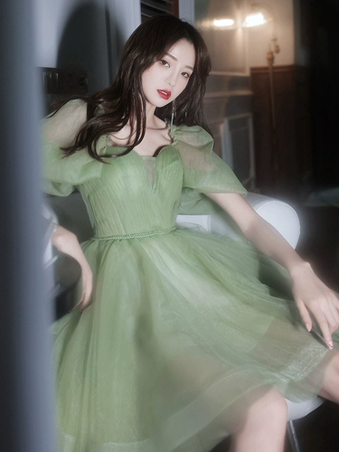 Наряд маленькой принцессы, зеленое платье, подарок на день рождения