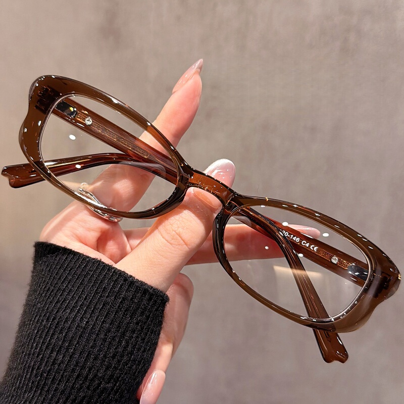 Kellen Dany France [Designer] Narrow Frame Myopia Glasses for Women Anti-Blue Light Old Money Style Eyeglass Frames