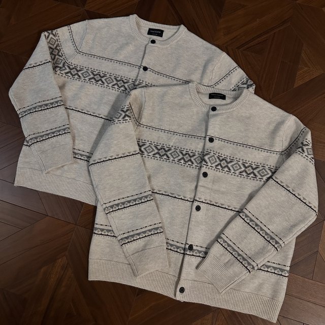 Double 48 count Fair Isle Sweater Knit