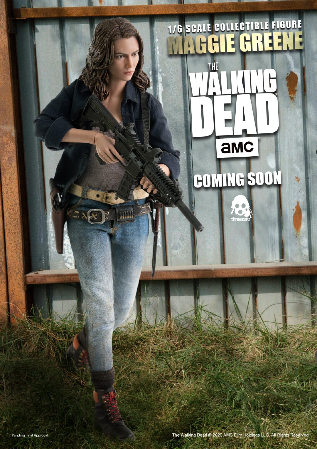 ThreeZero The Walking Dead Maggie Rhee Collectible 1/6 Action