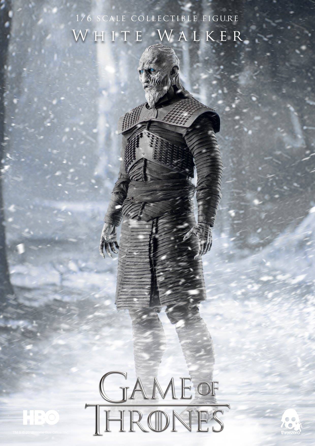 ThreeZero 1/6 ゲーム・オブ・スローンズ ホワイト・ウォーカー Game of Thrones 1/6 White Walker (Deluxe version