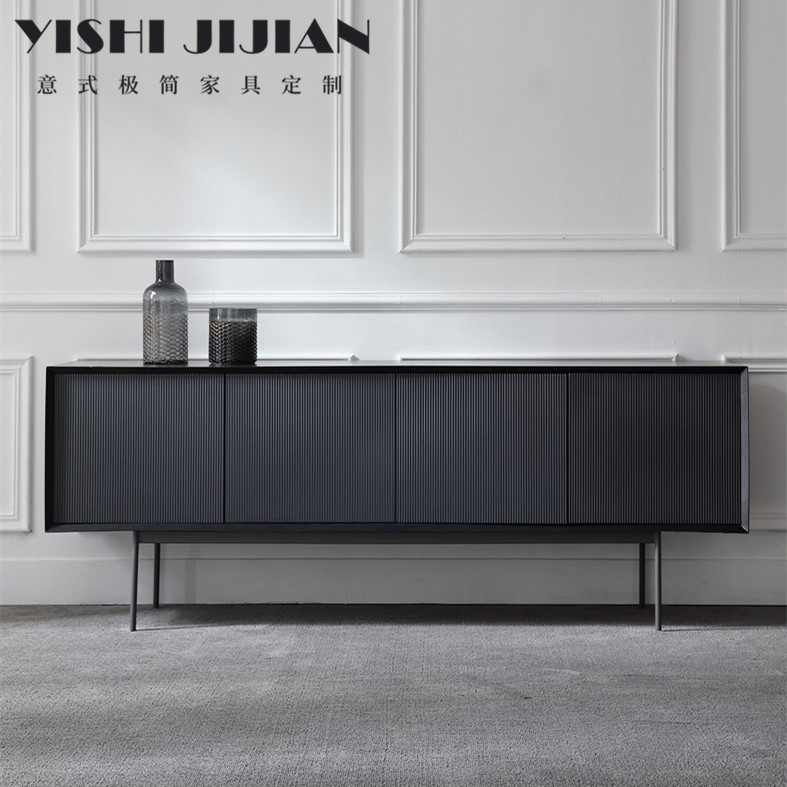 Italian creative dining cabinet light luxury art tea cabinet storage cabinet modern personality cupboard cabinet porch cabinet master customization