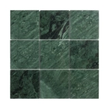 Ретро индийский зеленый камень квадратной мозаика кухня для ванной