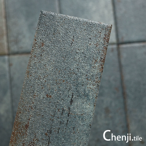 Ретро -ржавчатая конфеты глазурь с зерновой внешней стеной плитка вилла антикварная плитка фон стены стены магазин керамическая плитка