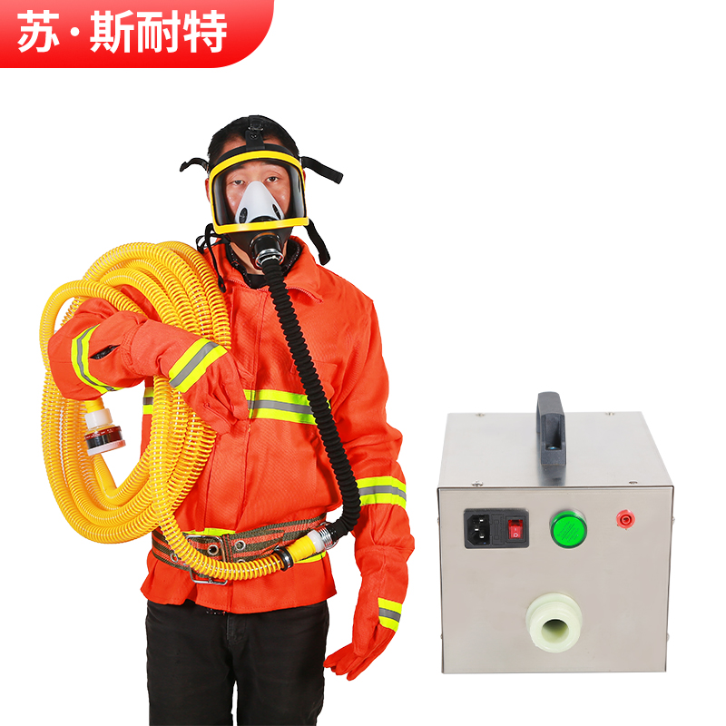Long-tube electric forced air respirator single-person, double-person, three-person, four-person pollution environment using self-priming anti-virus