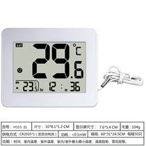 New home ultra-thin fishing tank swimming pool thermometer indoor and outdoor LCD high-definition digital display thermometer