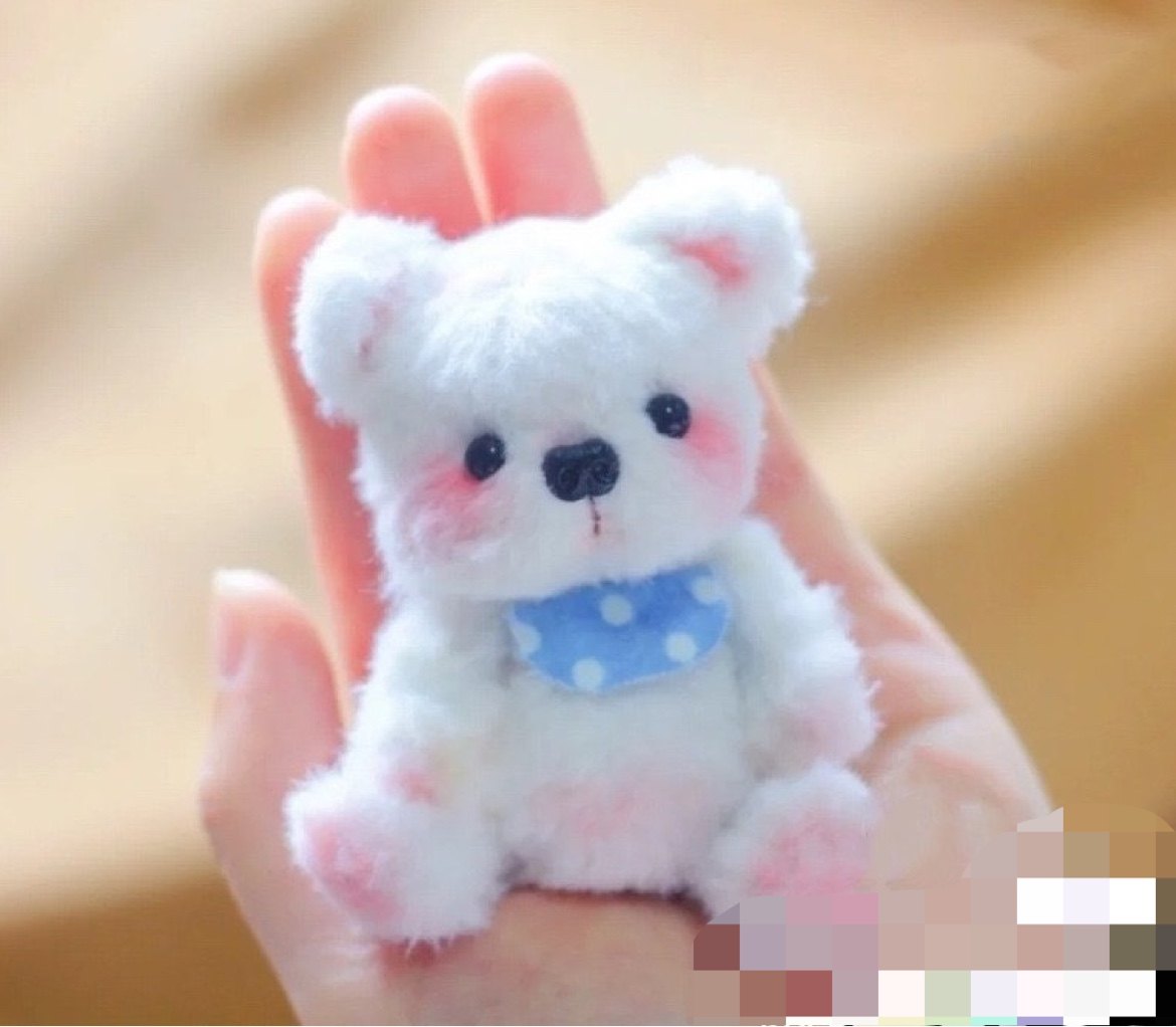 Small Fan Hook Needle Decomposition Tutorial Diy Hand Wire Electronic Hook Decoration Animal Dolls