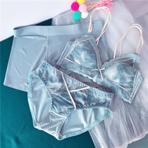 Its all limen no steel ring new lovers lingerie three suits lovers bra-bra pure cotton lovers panties