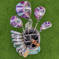 Little Bee Golf Club Beginners Entry-Level Womens Club Beginners Beginners Carbon Club Set 13-Pieces Free Golf Bag