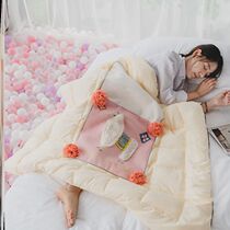  Tim Mercury cloud pillow quilt girl cute pink multi-function office nap pillow Car air conditioning quilt four seasons