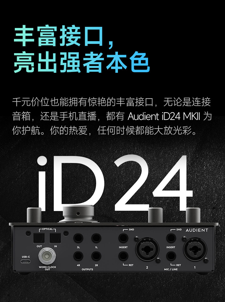 Audient/奥顿特iD24 MKII插图4