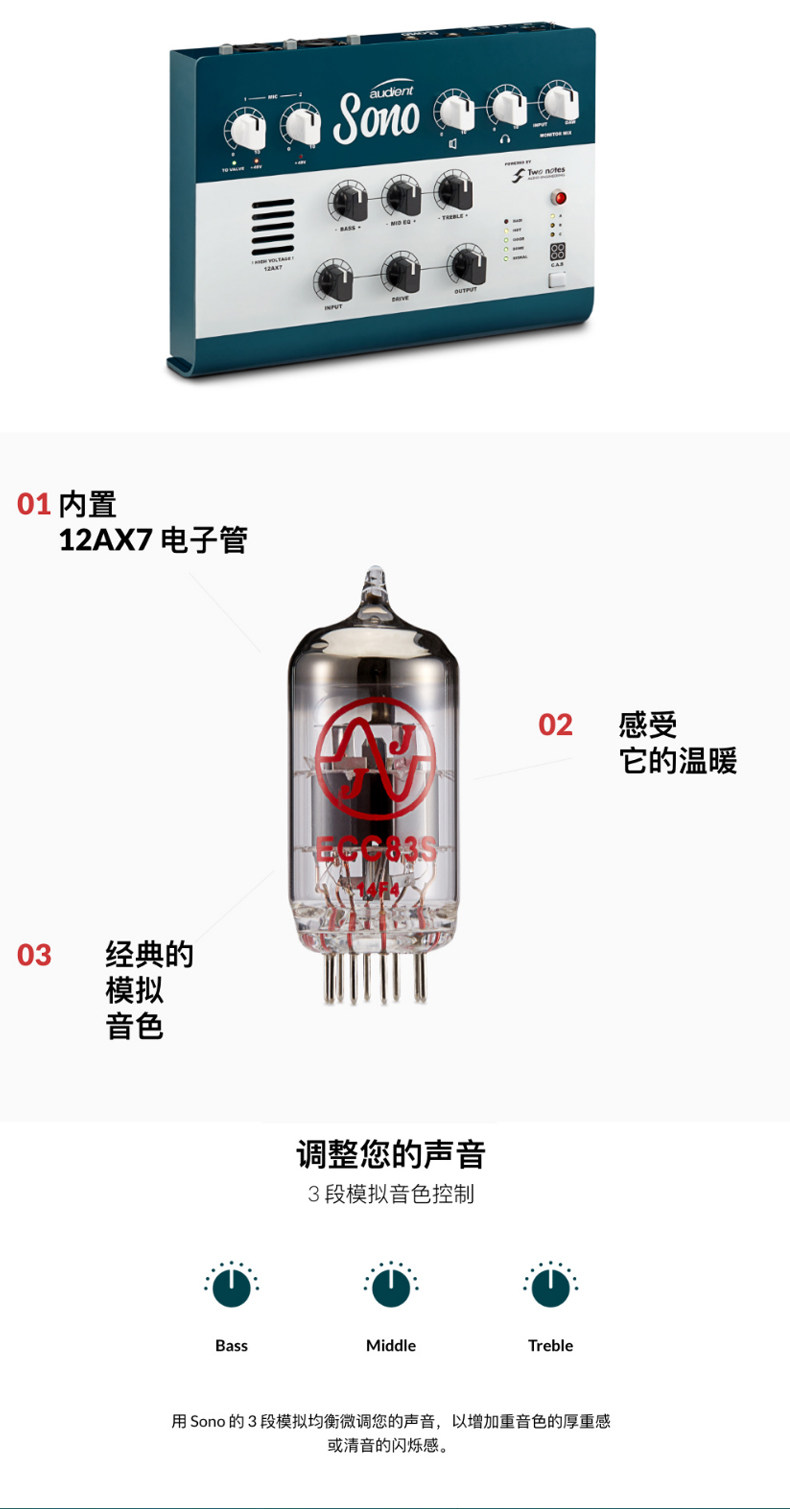 Audient/奥顿特 SONO插图1