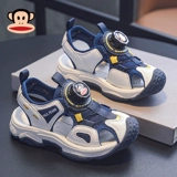 Сандалии для мальчиков, летняя детская пляжная обувь, мягкая подошва