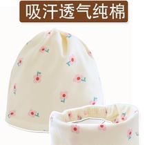 Summer confinement hat postpartum spring and autumn confinement hat headscarf headband maternity pure cotton big head circumference summer May June